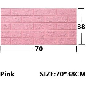Resim Pembe 1/5/10 Adet 70 38 Köpük 3d Stereo Kendinden Yapışkanlı Duvar Kağıdı Çarpışma Önle Ambalaj Dekoratif Su Duvar Kağıdı 56395997 
