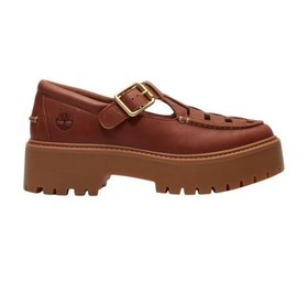 Resim Timberland Stone Street Buckle Shoe Kadın Sandalet Kahve 
