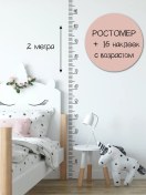 Resim Domosapiens Çocuk Boy Ölçer Şeffaf İç Mekan 2 Metre 139098171 