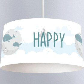 Resim instababyrooms Çocuk Odası Dijital Baskılı Dekoratif Sarkıt Avize Model 138 