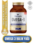 Resim Omega 3 Balık Yağı 60 Softjel 1100 Mg Epa:396 Mg Dha:264 Mg 