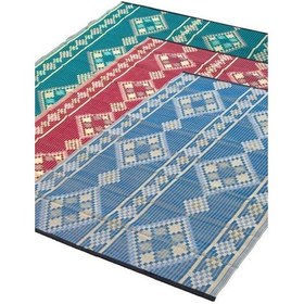 Resim Plastik Örgü Hasır, Seccade, Kamping, Piknik Örtüsü, 200x350 Cm 