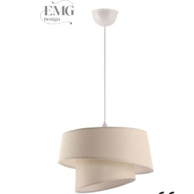 Resim Manolya Modern Kumaş Başlıklı 2 Katlı Yatak Odası Çocuk Odası Salon Mutfak Hol Avize 