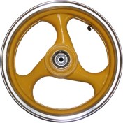 Resim Mondial 150 On Jant - Celık (3.50X13") (Sarı) 