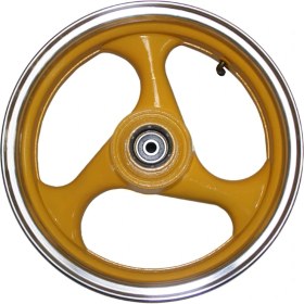 Resim Mondial 150 On Jant - Celık (3.50X13") (Sarı) 