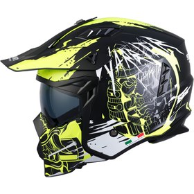 Resim SWAY SEUL WARRIOR Yellow Modüler Kask 
