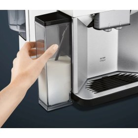 Resim Siemens EQ500 TQ507R02 1500W Otomatik Kahve Makinesi Beyaz Latte Macchiato Hazırlama 
