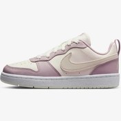 Resim Nike Court Borough Low Recraft Gs Dv5456-129 Pudra Kadın Günlük Spor Ayakkabı Pudra 