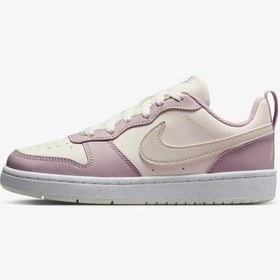 Resim Nike Court Borough Low Recraft Gs Dv5456-129 Pudra Kadın Günlük Spor Ayakkabı Pudra 