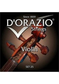 Resim D'Orazıo Keman Tel Seti St25 