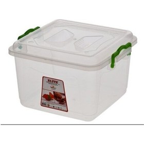 Resim Şenyayla Kilitli Saklama Kabı 6 L Şeffaf 