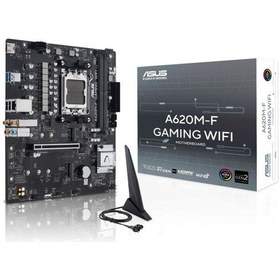 Resim Asus A620m-f Gamıng Wıfı Am5 Ddr5 2xm.2 Hdmı B.tooth 