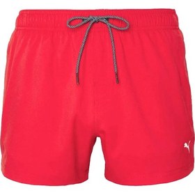 Resim Puma Swım Men Short Length Mavi Erkek Deniz Şortu Mavi 