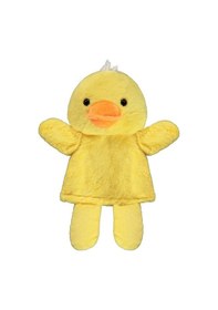 Resim Sevimli El Kuklası 25 Cm Sarı 