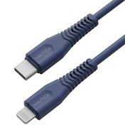 Resim Nautica C100 USB-C To Lightning PD 18W Hızlı 1.2 M Lacivert Şarj Ve Data Kablosu Nautica