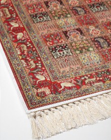 Resim Alanur Home Eko Trend Djt Yıkanabilir Kaymaz Taban 3 Lü Yatak Odası Takımı M12343 Persian Bordo 