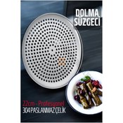 Resim Mobil Dünyası Sarma Dolma Süzgeci 22 cm 304 Paslanmaz Çelik - DGL4125-3299 
