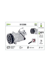 Resim Wöbermann + Valeo Renault Megane 2008-2015 Klima Kompresörü 