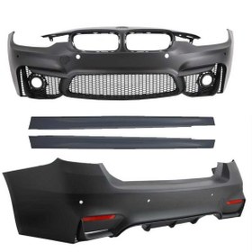 Resim Oled Garaj BMW 3 Serisi İçin Uyumlu F30 M3 Body Kit 2013+ 