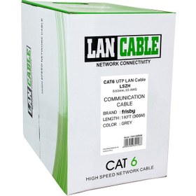 Resim Frisby FNW-CAT632 0,24AWG-0,53 MM LSZH 305MT CAT6 Saf Bakır Kablo 