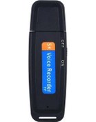 Resim Hfambition Slowmoose Siyah Profesyonel Usb Ses Kaydedici - 32gb Micro Sd Tf Kart Desteği, U-disk Ve Kalem Şekliyle Taşınabilir Kayıt Cihazı 