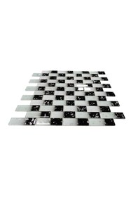Resim MozaiKristaL Mutfak Tezgah Arası 23x73x4mm Kristal Cam Mozaik. ( 1 Kutu = 11 File = 1 M2 Fiyatıdır. ) 