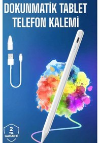 Resim Drnds Tablet Kalemi iOS Android Windows Uyumlu Yedek Uçlu Universal Çizim Kalemi 