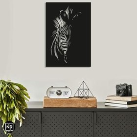 Resim NR Dizayn (21) Zebra Dekoratif Metal Tablo 49 X 34 