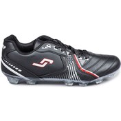 Resim Jump 28220 Siyah - Kırmızı Çim Halı Saha Krampon Futbol Ayakkabısı Kırmızı - Siyah 