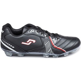 Resim Jump 28220 Siyah - Kırmızı Çim Halı Saha Krampon Futbol Ayakkabısı Kırmızı - Siyah 