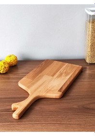 Resim Dal Ahşap Kesme Tahtası, Sunum Tahtası, Ahşap Servis Tabağı, Ahşap Peynir Tabağı, Kayın Ağacı Ahşap 