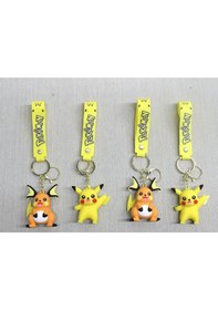 Resim Pikachu Silikon Anahtarlık Karakter Figürü Alk4252 Lisinya 