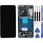 Resim Te Samsung Uyumlu S22 S901 Uyumlu Çıtalı Lcd Ekran Servis Yeşil + Tamir Seti 