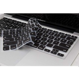 Resim Apple Uyumlu MacBook 16.2' 2021 A2485 Zore Klavye Koruyucu Silikon Ped 