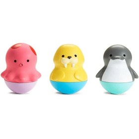 Resim Munchkin Yüzen Banyo Oyuncakları 3lü Set 6 Ay+ 