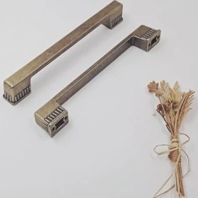 Resim Mabeyn Ay-Az Kulp Sur 128/160MM Antik Altın Mutfak Banyo Dolap Çekmece Kulpu 