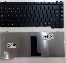 Resim Toshiba Satellite A210 Uyumlu Notebook Klavyesi - Siyah - TR 