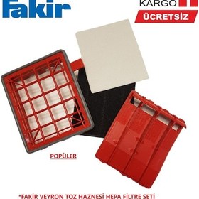 Resim Fakir Veyron Turbo 2400 Hepa Filtre Seti 