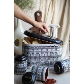 Resim Evle ERB02T9 Oval Ekmek Kutusu 4 Lü Set, City 