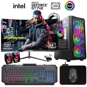 Resim Xaser XSR935 i5-4590 16 GB 1 TB SSD 4 GB GT740 24" Free Dos Masaüstü Oyuncu Bilgisayarı 