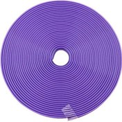 Resim Yuntech01 Araba Jant Koruyucu Şerit, 8 Metre Mor, Tpe Malzeme, Çarpma Ve Çizik Koruması, Renkli Dıy Dekorasyon 