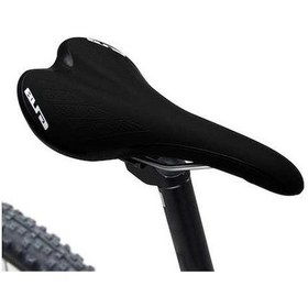 Resim Ganzhoushop Yurt Yol Siyah Mikrofiber Gub Eyer Dışından Deri Dağ Bisikleti A 3083 Tp A 