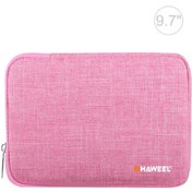 Resim Sones Haweel 9.7 İnç Kılıf Fermuarlı Evrak Çantası Taşıma Çantası, İpad 9.7 İnç / İpad Pro 9.7 İnç, Galaxy, Lenovo, Sony, Xiaomi, Huawei 9.7 İnç Tabletler İçin Pembe Diğer 
