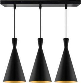Resim Riolight Retro Üçlü Metal Sarkıt Avize (538291907) 