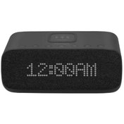 Resim Promate Evoke Akıllı Kablosuz Bluetooth Hoparlör ve Çalar Saatli Wireless Şarj Cihazı Siyah 