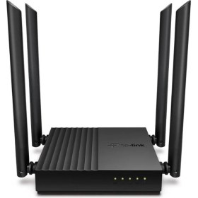 Resim TP-Link AC1200 Archer C64 Dual Bant 4 Port Kablosuz Router 