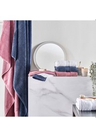 Resim Linens Premium Pamuk Yüz Havlusu Beyaz 50 x 85 CM 