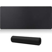 Resim Beatitude 70cmx30cm 3mm Siyah Mause Ped Gamer Oyuncu Mouse Pad Kaydırmaz Mousepad Uzun Klavye Fare Altlığı 