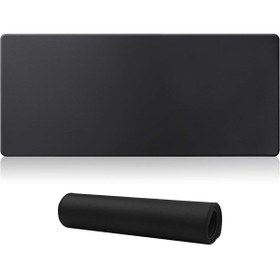 Resim Beatitude 70cmx30cm 3mm Siyah Mause Ped Gamer Oyuncu Mouse Pad Kaydırmaz Mousepad Uzun Klavye Fare Altlığı 