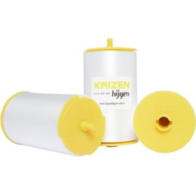 Resim Kaizen Qloset Qloset Roll Premium Hijyenik Kapak Sistemi Rulosu 30'lu Koli (2 ADET YEDEK JİLET ELDİVEN) 